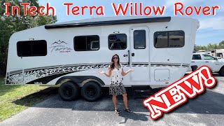 Tour The 2023 InTech Terra Willow Rover Towable RV [upl. by Arelus]