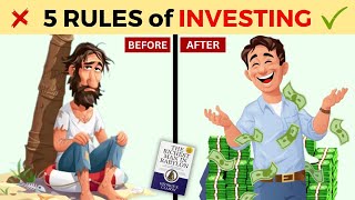 5 Rules of Investing The Richest In Man In Babylon Summary by George Clason [upl. by Lister260]