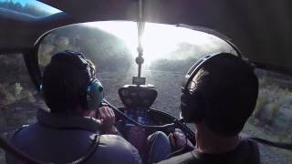 Bush Engine Failure Practice R44 [upl. by Herold]