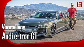 Audi etron GT Facelift  Vorstellung mit Sebastian Friemel [upl. by Annissa]