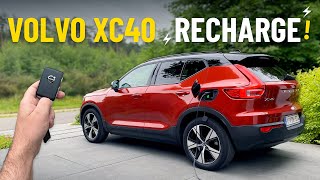 Volvo XC40 Recharge P8 408 hp  POV drive amp walkaround [upl. by Nylednarb258]