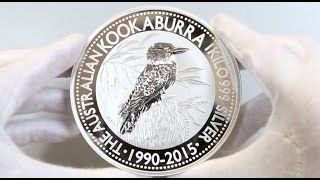 Perth Mint 2015 Silver Kookaburra Coins [upl. by Alol]