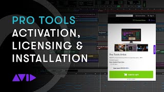 Pro Tools Activation Licensing amp Installation [upl. by Niboc]