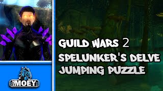 Guild Wars 2 Spelunkers Delve Caledon Forest Jumping Puzzle [upl. by Gabbi]