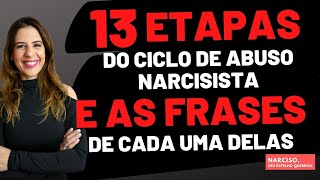 13 ETAPAS DO CICLO DE ABUSO NARCISISTA E AS FRASES MAIS FALADAS EM CADA UMA DELAS [upl. by Read]