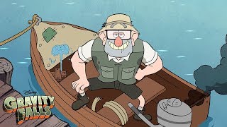 Monster Fishing Trip 🎣  Gravity Falls  Disney Channel [upl. by Schultz]