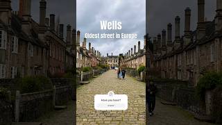 Wells Somerset  Medieval street  Oldest street in Europe oldest medieval uk shortsfeed [upl. by Leler63]