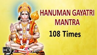 Hanuman Gayatri Mantra  108 Times Powerful Chanting  Mantra for Strength amp Success [upl. by Nnylirak]