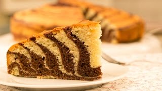 Zebrakuchen Marmorkuchen mal anders [upl. by Ocirderf713]