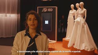 Barcelona Bridal Fashion Week 2024  IED Barcelona [upl. by Tlevesor550]