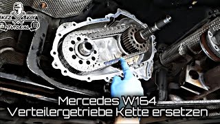 Mercedes ML W164 4 Matic  Verteilergetriebe Kette wechseln  Drehmomentwerte  Teil 2 [upl. by Ttocs]