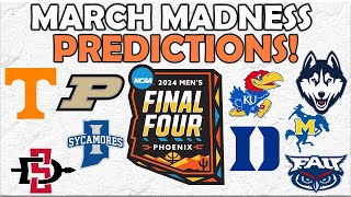 Filling Out Joe Lunardi’s BRACKETOLOGY Full MARCH MADNESS PREDICTIONS [upl. by Occor]