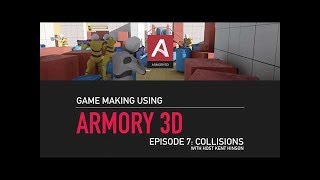 Пробую создать игру на Blender Armory 3d 5 [upl. by Adnomal750]