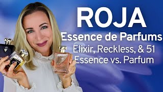 Roja Essence de Parfums Review  Elixir Reckles amp 51 Pour Femme [upl. by Nylodnew]