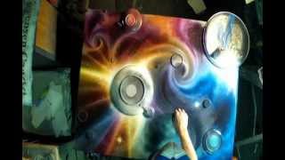 Spray Painting Art GoPro Hero 2 Breaking The Dawn by Matt Sorensen [upl. by Lezah886]