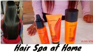 Matrix Shampoo And Conditioner Review  hair spa At home [upl. by Balbinder535]