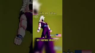 Grito de GOHAN en varios idiomas 🗣️  Transformación en SUPER SAIYAJIN 2 por PRIMERA VEZ 💪 [upl. by Nelyahs475]