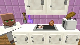 EL LA CUCINA IDEALE IN MINECRAFT  FOLLIA PURA  One Command [upl. by Nigam]