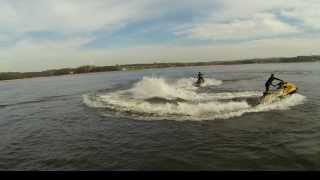 Test Jet Ski Yamaha FZS i SeaDoo RXP X [upl. by Kidd]