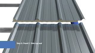 Importance of sealants when installing insulated roof panels [upl. by Aiym]