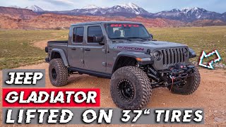 Lifted Jeep Gladiator on 37” Tires OffRoad  Built2Wander [upl. by Salisbury]