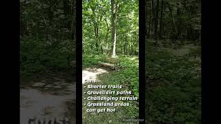 Trail Review Shale Hollow Park Delaware Ohio [upl. by Cyrill]