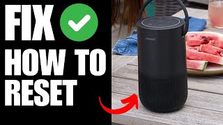 How To Reset Bose Portable Smart Speaker [upl. by Noellyn307]