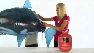 Air Swimmers eXtreme Shark Assembly Instructions  EN IT amp SL Captions [upl. by Mraz767]