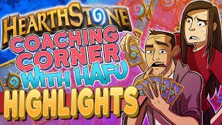 Hearthstone  Arena Coaching With Hafu Highlights [upl. by Aura]