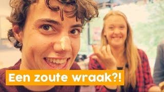 BRUGKLAS PRANK BACKSTAGE 3  niekroozen vlog 24 [upl. by Cymbre597]