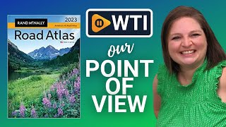 Rand McNally 2023 Road Atlas Book  Our Point Of View [upl. by Flodnar574]