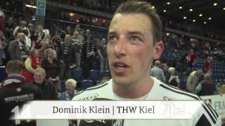 Highlights THW Kiel  TuS NLübbecke 04052016 [upl. by Kissel]