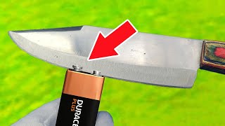 Amazing Ways to Sharpen Your Knife to Razor Sharp [upl. by Hardden]