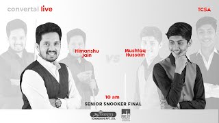 Mushtaq Hussain Vs Himanshu Jain Snooker Finals LiveSreemitra Telangana State Ranking Snooker Champ [upl. by Llenwahs]