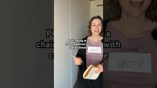 POV eating at a chain restaurant with coeliac disease shorts glutenfree celiac skit [upl. by Rubina746]