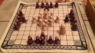 Hnefatafl and Tablut Intro to Tafl Games [upl. by Nuahsar853]