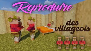 Comment reproduire des villageois sur Minecraft avoir des bébés villageois tuto 119 El Genius [upl. by Brittney]