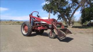 Farmall 460 with Farm Hand F11 Loader  For Sale [upl. by Aninep]