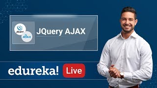 jQuery Live 1  jQuery AJAX Tutorial for Beginners  jQuery Tutorial  Fullstack Training  Edureka [upl. by Nohsyt]