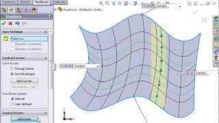 SolidWorks Surfacing 01 Surfacing 20 Freeforms Part B [upl. by Anaid]