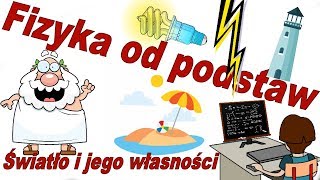 Fizyka od podstaw Światło i jego własności  optyka fizyka [upl. by Annoet]