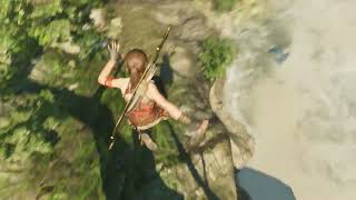 Shadow of the Tomb Raider  Climbing down a cliff [upl. by Girard]