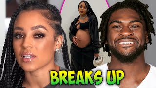 CHEATING Pregnant Joie Chavis BREAKS UP w 3rd Babys Father Trevon Diggs Ahead Of Baby Arrival [upl. by Adnwahs]