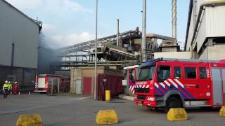 Brand bij ATM Moerdijk [upl. by Hpesoj]