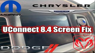 How to Fix Delaminating Dodge Chrysler Ram 84 UConnect TouchScreen [upl. by Ahsata]