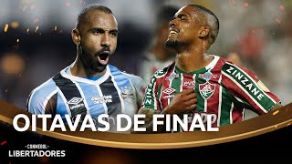 GRÊMIO X FLUMINENSE SE ENFRENTAM NAS OITAVAS DE FINAL DA CONMEBOL LIBERTADORES 2024 [upl. by Ainet440]