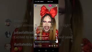 charity kase  rpdr uk s3  instagram live  tuesday 30 november 2021 [upl. by Yolande]