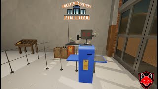 center station simulator  on installe une nouvelle caisse [upl. by Cynthie]