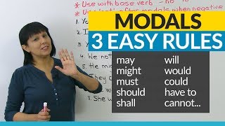 No more mistakes with MODALS 3 Easy Rules [upl. by Peggi]