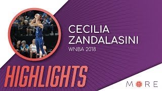 Cecilia Zandalasini WNBA Highlights 2018 [upl. by Boot454]